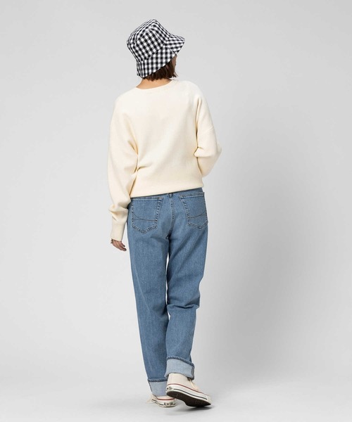 SOMETHING(サムシング)の「SOMETHING(サムシング)【レディース】「ELSA」ストレートパンツ(デニムパンツ・レディース・ライトインディゴブルー・XS/S/L/M)」の18枚目の写真