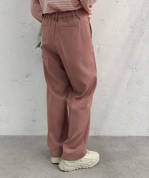 apres jour mignon（アプレジュールミニョン）の「カラーゆるテーパードパンツ【ZOZOTOWN限定アイテム】（その他パンツ・レディース・ピンク/オレンジ/ブルー/グリーン・SMALL/MEDIUM/X-LARGE）」の16枚目の写真