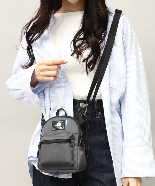 ★  JEANS★ 日本未入荷 ナイロン ミニ リュック BAG 撥水ナイロン 軽量 ミニリュック型 ポシェット（ショルダー