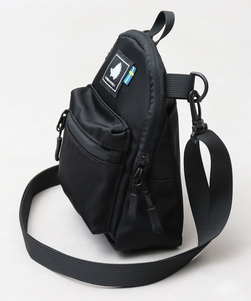 SCANDINAVIAN FOREST（スカンジナビアン・フォレスト）の「撥水ナイロン 軽量 ミニリュック型 ポシェット（ショルダーバッグ・レディース・グレー/ブラック/ベージュ/ブラウン/ブルー・FREE）」の21枚目の写真