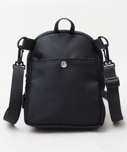 SCANDINAVIAN FOREST（スカンジナビアン・フォレスト）の「撥水ナイロン 軽量 ミニリュック型 ポシェット（ショルダーバッグ・レディース・グレー/ブラック/ベージュ/ブラウン/ブルー・FREE）」の22枚目の写真