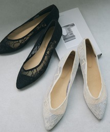 Edit Sheen | レースフラットシューズ(パンプス)