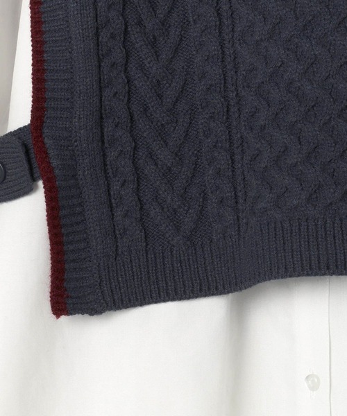 179/WG(イチナナキュウダブルジー)の「ベスト+チュニックブラウスSET(ベスト・レディース・グレー/ブルー/オフホワイト・FREE)」の19枚目の写真