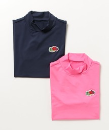 【VIVA HEART/GOLF】FRUIT OF THE LOOMコラボ 2PACKモックネック