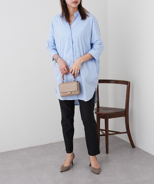 Pal collection(パルコレクション)の「《BEAURE/ビュレ》バンブーハンドルショルダーバック(ショルダーバッグ・レディース・グレー系その他/パープル/グリーン/ブラック・FREE)」の10枚目の写真