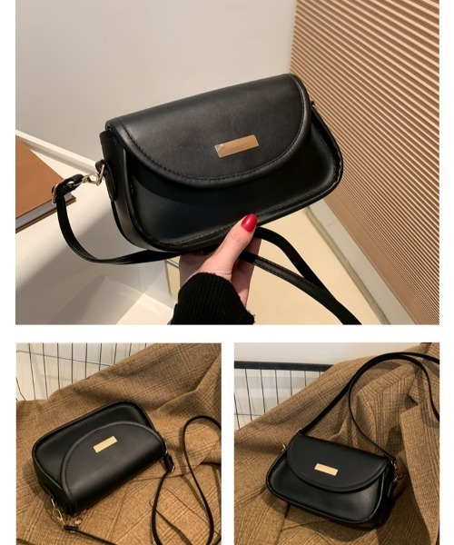 yuue' ( wear )(ユーイ)の「シンプルショルダーバッグ(ショルダーバッグ・レディース・カーキ/ホワイト/ブラック・FREE)」の21枚目の写真