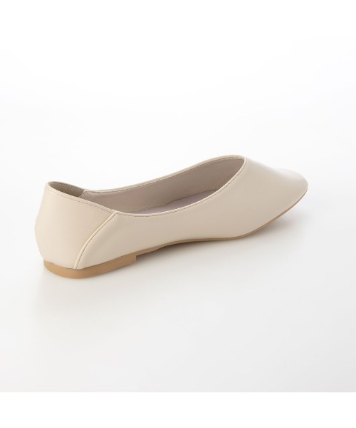 noyau（ノヤウ）の「ソフトタッチVカットバレエ（バレエシューズ・レディース・ブラック/アイボリー/キャメル/シルバー/ブラック系その他3・LL/S/M/L）」の20枚目の写真