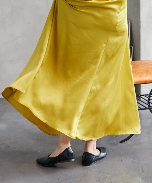 noyau（ノヤウ）の「ソフトタッチVカットバレエ（バレエシューズ・レディース・ブラック/アイボリー/キャメル/シルバー/ブラック系その他3・LL/S/M/L）」の14枚目の写真