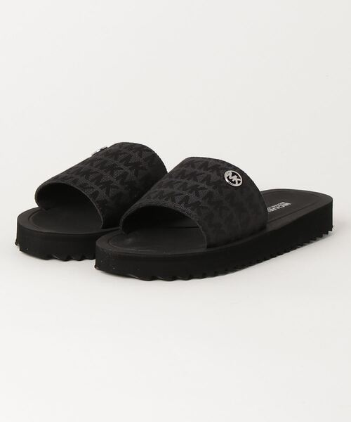 MICHAEL KORS(マイケルコース)の「MICHAEL KORS マイケルコース /Stelo サンダル(サンダル・レディース・ブラック・23/22.5/23.5)」の1枚目の写真