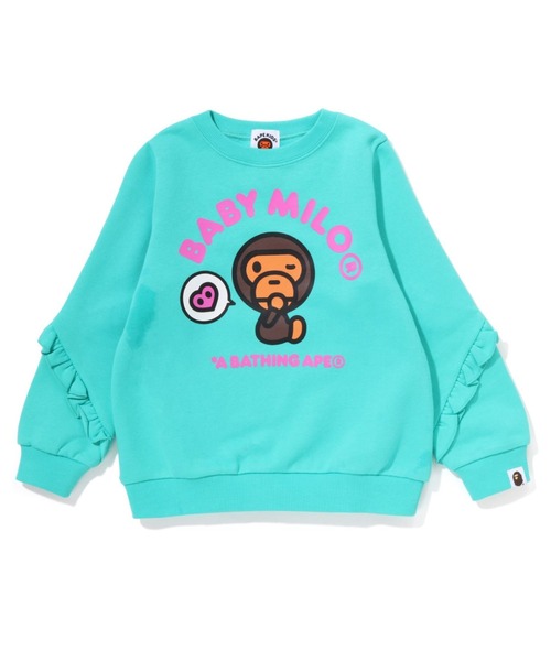BABY MILO HEART FRILL CREWNECK K