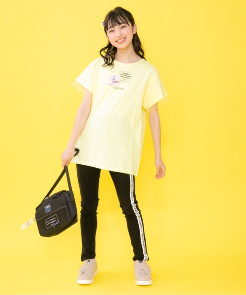 JENNI（ジェニィ）の「クリアチャーム付きショルダーバッグ（ショルダーバッグ・キッズ・ラベンダー/ブラック/オフホワイト・F）」の6枚目の写真