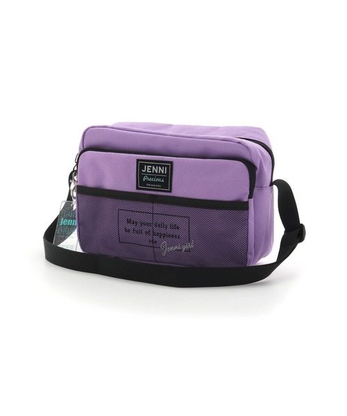JENNI（ジェニィ）の「クリアチャーム付きショルダーバッグ（ショルダーバッグ・キッズ・ラベンダー/ブラック/オフホワイト・F）」の12枚目の写真