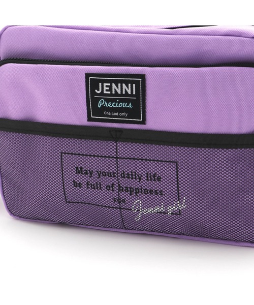 JENNI（ジェニィ）の「クリアチャーム付きショルダーバッグ（ショルダーバッグ・キッズ・ラベンダー/ブラック/オフホワイト・F）」の14枚目の写真