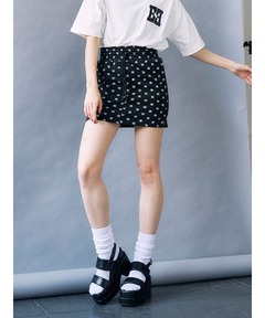 スカート LE CIEL BLEU Tape Yarn Shirring Skirt セール】テープヤーンシャーリングスカート / Tape Yarn
