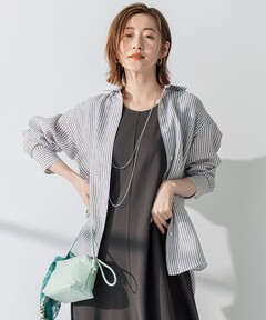 WEB限定カラーあり】LIBECO ベーシック シャツ（シャツ/ブラウス