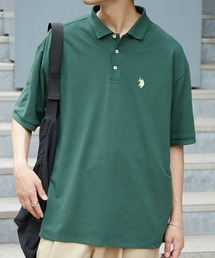 U.S. POLO ASSN. | 【U.S. POLO ASSN】ワンポイント刺繍カノコポロ(ポロシャツ)