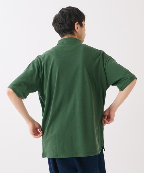 U.S. POLO ASSN.（ユーエスポロアッスン）の「【U.S. POLO ASSN】ワンポイント刺繍カノコポロ（ポロシャツ・メンズ・オフホワイト/ダークグリーン/ネイビー・MEDIUM/LARGE）」の18枚目の写真