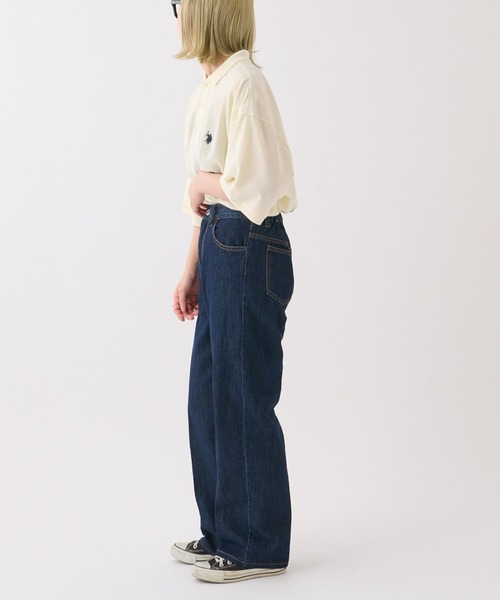 U.S. POLO ASSN.（ユーエスポロアッスン）の「【U.S. POLO ASSN】ワンポイント刺繍カノコポロ（ポロシャツ・メンズ・オフホワイト/ダークグリーン/ネイビー・MEDIUM/LARGE）」の12枚目の写真