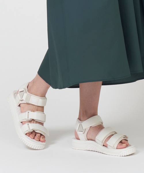 SHAKA（シャカ）の「SHAKA スポサン NEO BUNGY SK-104（サンダル・レディース・ブラック/モカ/アーミー/ベージュ系その他/ブルー系その他/ガンメタ/グレー/キナリ・23/24/25/26/27/28/22/29/30）」の2枚目の写真