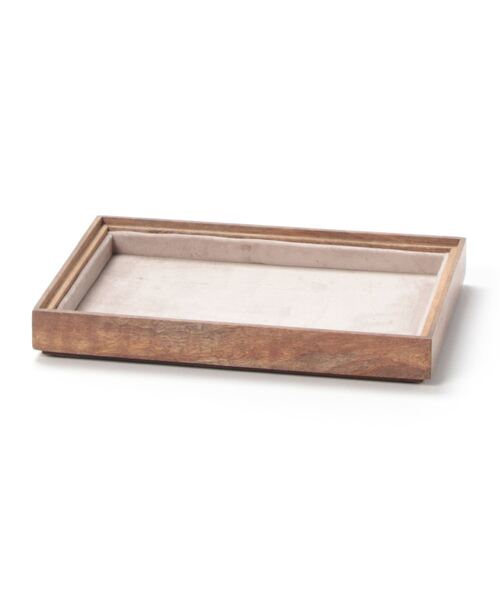 PUEBCO（プエブコ）の「STACKABLE JEWELRY TRAY（インテリア雑貨・メンズ・ベージュ/ネイビー・ONE SIZE）」の3枚目の写真