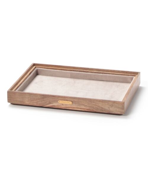 PUEBCO（プエブコ）の「STACKABLE JEWELRY TRAY（インテリア雑貨・メンズ・ベージュ/ネイビー・ONE SIZE）」の10枚目の写真