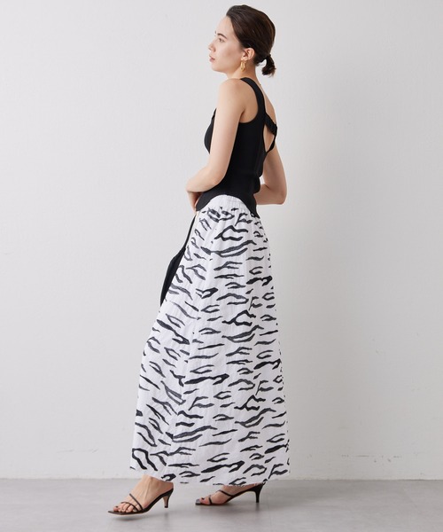 Whim Gazette（ウィムガゼット）の「【THE PAUSE】ニットビスチェ（ニット/セーター・レディース・ブラック/ホワイト系その他・FREE）」の7枚目の写真