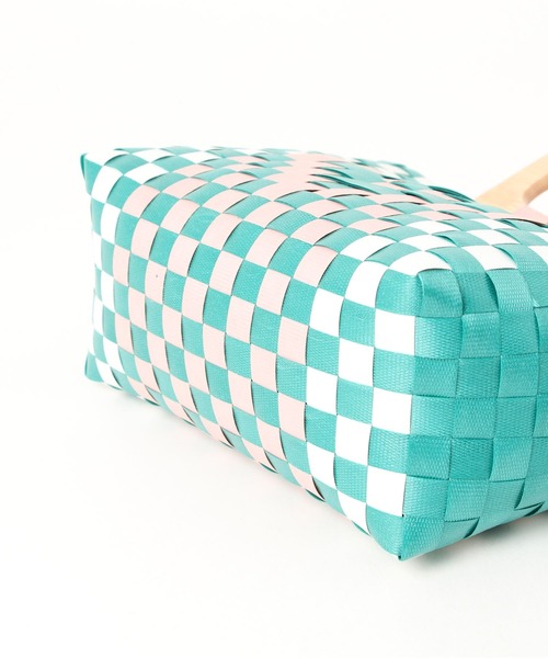 AMERICAN HOLIC(アメリカンホリック)の「ウッドハンドルカゴBAG(ハンドバッグ・レディース・イエロー/グリーン・FREE)」の17枚目の写真