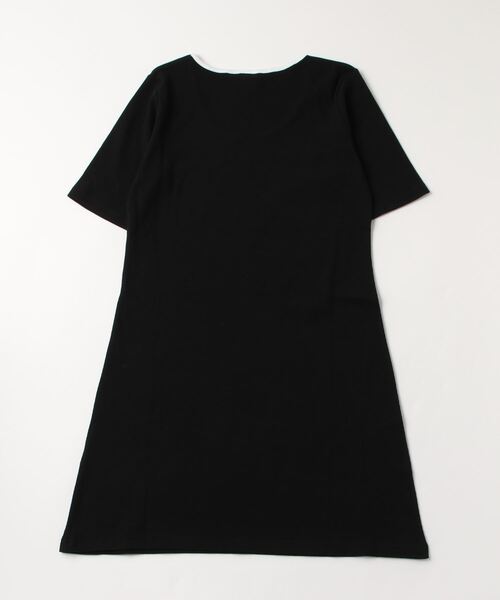 ROXY（ロキシー）の「ROXY/ロキシー 半袖ワンピース RDR232020（ワンピース・レディース・ブラウン系その他/ブルー/ブラック×ホワイト/ブラック・L/M）」の5枚目の写真