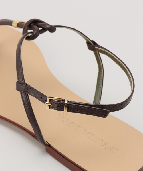 Deuxieme Classe（ドゥーズィエムクラス）の「【MARIA LUCA/マリア ルカ】 T STRAP CAPRI サンダル（サンダル・レディース・ブラウン・37/38/36/35）」の20枚目の写真