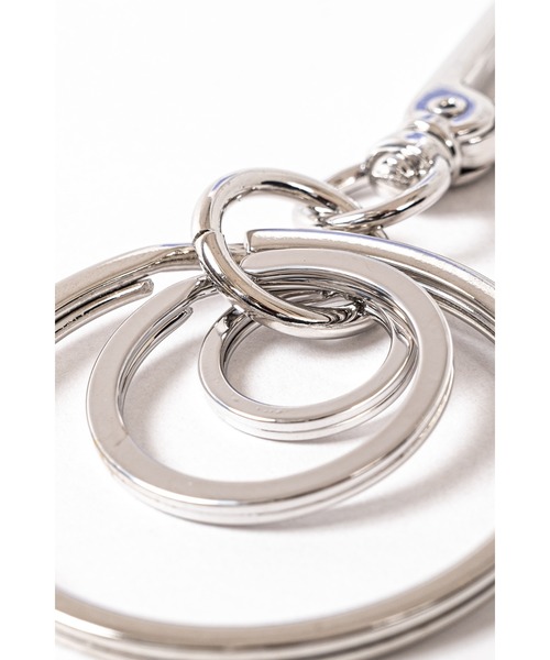 an meets zakka（アンミツザッカ）の「an meets zakka ３連サークルカラビナキーリング（キーホルダー・メンズ・シルバー系その他/シルバー/ブロンズ/アンティークゴールド/アンティークシルバー・ONE SIZE/ONESIZE）」の13枚目の写真