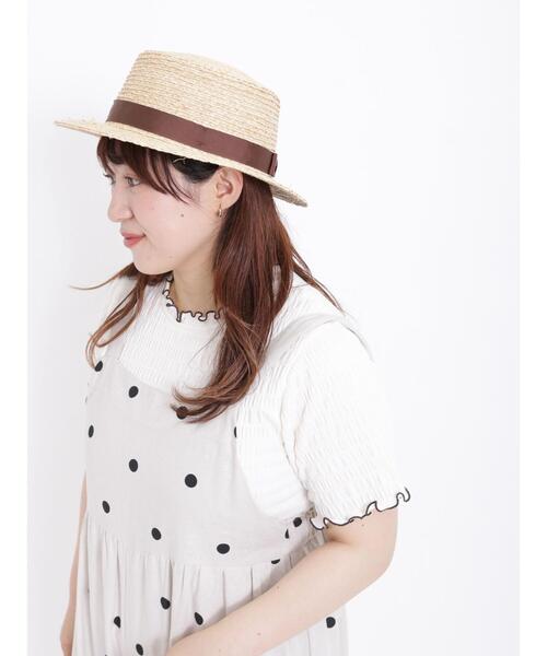 Samansa Mos2(サマンサ モスモス)の「カットシャーリング配色メロー半袖カットソー(Tシャツ/カットソー・レディース・ブラック/オフホワイト/ブラウン/グリーン・F)」の17枚目の写真