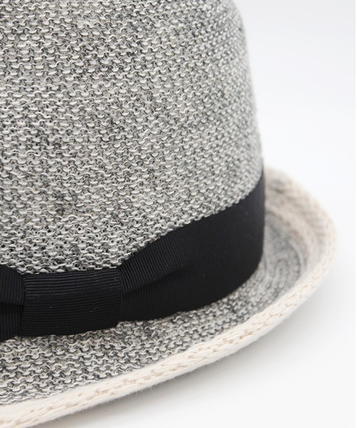 Rohw master product（ロウマスタープロダクト）の「PLAIN TAPE THERMO HAT（ハット・メンズ・ベージュ/ミックスグレー/アイボリー/ブラック/グレー/ネイビー系・M/L）」の7枚目の写真