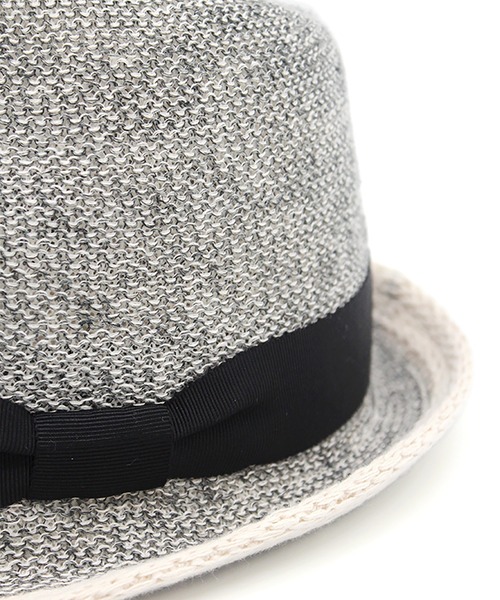 Rohw master product（ロウマスタープロダクト）の「PLAIN TAPE THERMO HAT（ハット・メンズ・ベージュ/ミックスグレー/アイボリー/ブラック/グレー/ネイビー系・M/L）」の20枚目の写真