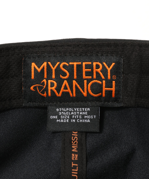 MYSTERY RANCH(ミステリーランチ)の「【MYSTERY RANCH/ミステリーランチ】ハンターハット(キャップ・メンズ・ブラック/カーキ/オレンジ・FREE)」の16枚目の写真
