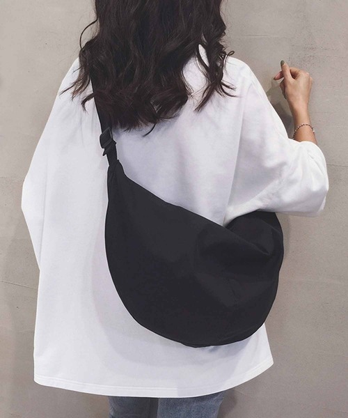 NANEA(ナネア)の「ボディー ショルダーバッグ(ショルダーバッグ・レディース・ベージュ/カーキ/ブラック/サックスブルー・フリ-)」の11枚目の写真