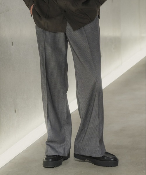 CASPER JOHN（キャスパージョン）の「Straight slacks/ストレートスラックス（スラックス・メンズ・ブラック/グレー・SMALL/MEDIUM/LARGE）」の5枚目の写真