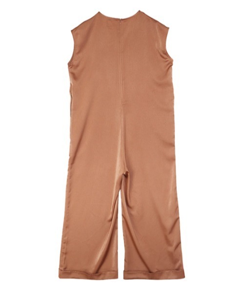 AMAIL(アマイル)の「Rollcake cover all(つなぎ/オールインワン・レディース・ブラック/ライトブラウン・FREE)」の20枚目の写真