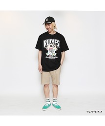 RUDIE'SxCRAYON SHINCHAN NIGHT OWL TEE / ルーディーズ クレヨンしんちゃん ナイトオウル Tシャツ