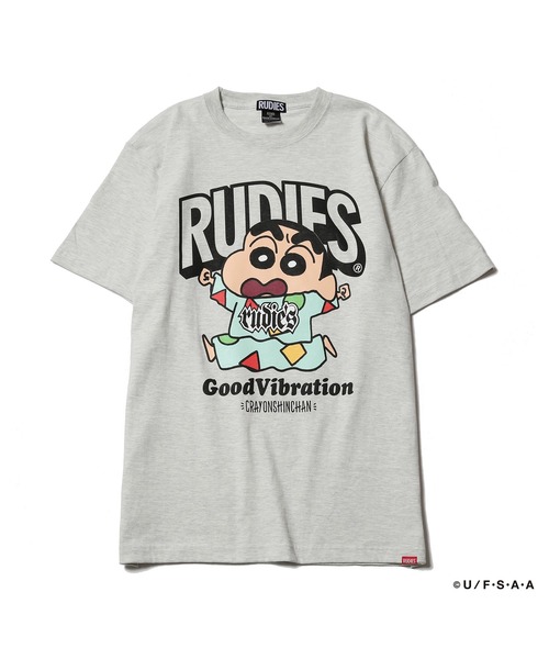 RUDIE'S(ルーディーズ)の「RUDIE'SxCRAYON SHINCHAN NIGHT OWL TEE / ルーディーズ クレヨンしんちゃん ナイトオウル Tシャツ(Tシャツ/カットソー・メンズ・オートミール/ブラック・XXL/XL/L/M/S)」の10枚目の写真