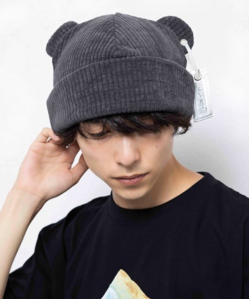 MILKBOY(ミルクボーイ)の「BEAR ビーニー(ニットキャップ/ビーニー・レディース・C/B/A・FREE)」の3枚目の写真
