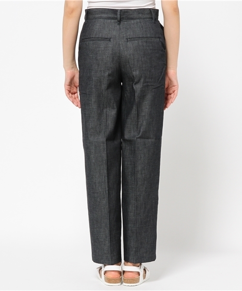 Sheta（シータ）の「デニムワイドパンツ（デニムパンツ・レディース・ネイビー・0/1）」の4枚目の写真