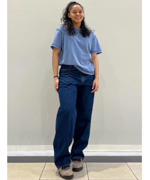 GAP（ギャップ）の「ウォッシュウェル バギーデニム（デニムパンツ・メンズ・インディゴブルー・28/30/29/30/30/30/32/30/33/32/36/32/31/30/31/32/32/32/34/32）」の15枚目の写真