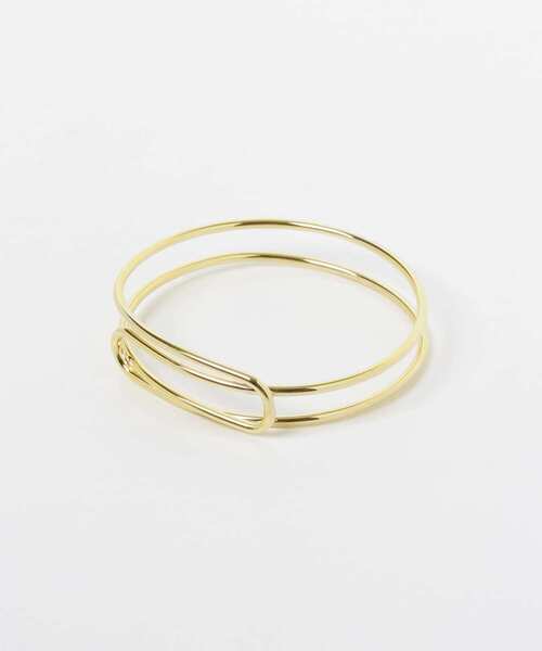 SMELLY（スメリー）の「メタルクロスバングル（バングル/リストバンド・レディース・ゴールド/シルバー・-）」の9枚目の写真