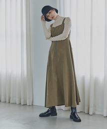 N.（N. Natural Beauty Basic） | ◆コルセット風ジャンパースカート(ジャンパースカート)