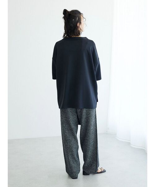 CRAFT STANDARD BOUTIQUE（クラフトスタンダードブティック）の「リンクス編みニットパンツ（その他パンツ・レディース・ブラック/ブラウン/アイボリー・FREE）」の16枚目の写真