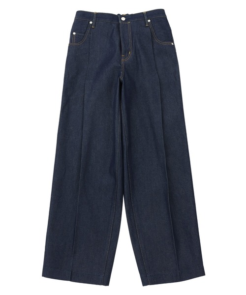 neonsign work slacks wide ネオンサイン タックパンツ NEON SIGN