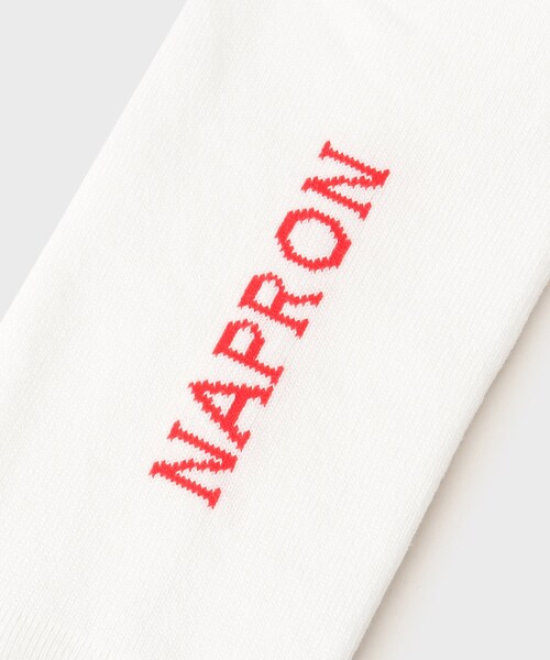 TAKEO KIKUCHI（タケオキクチ）の「【NAPRON】 BORDER HANPU TABI SOX（ソックス/靴下・メンズ・ブラック/グリーン/ブラウン系/レッド系1・00）」の9枚目の写真
