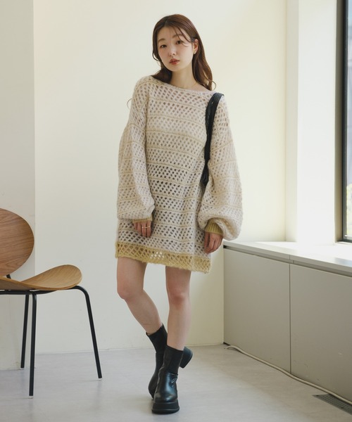 【ぽてと】結婚式　kaene ボレロ　ラメニットカーディガン(シルバー) ぽてと様専用】結婚式 kaene ボレロ ラメニットカーディガン