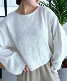 LEPSIM | クロップド長袖プルオーバー　908511(Tシャツ/カットソー)