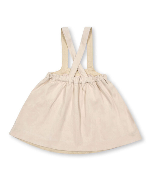 Noeil aime BeBe(ノイユエイムベベ)の「ニットデニムジャンパースカート(80~130cm)(ジャンパースカート・キッズ・ネイビー/ベージュ・110cm/120cm/90cm/100cm/130cm)」の22枚目の写真